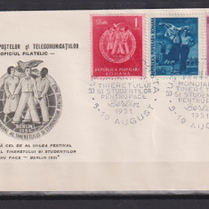PRIMA ZI A EMISIUNI FESTIVALUL MONDIAL AL TINERETULUI 1951 LP.284