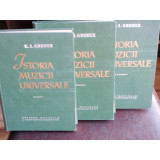 ISTORIA MUZICII UNIVERSALE - R.I. GRUBER 3 VOLUME