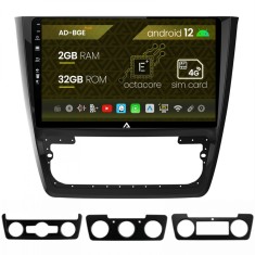 Navigatie Skoda Yeti, Android 12, E-Octacore 2GB RAM + 32GB ROM, 10.1 Inch - AD-BGE10002+AD-BGRKIT040