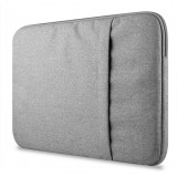 Husa Tech-Protect Sleeve pentru Laptop de 13-14 inch Gri Deschis