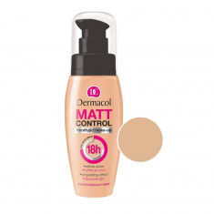 Fond de ten Dermacol Matt Control 18h, 30ml - 3 foto