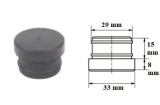 Dop din cauciuc pentru sasiu aparat de muls O32
