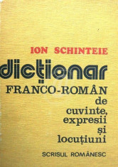 Dictionar franco-roman de cuvinte, expresii si locutiuni foto