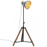 Lampa de podea 25 W, argintiu vintage, 75x75x90-150 cm, E27 GartenMobel Dekor, vidaXL