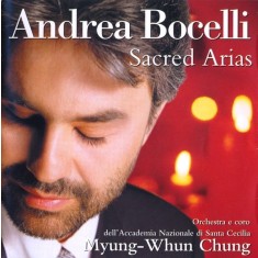 CD Andrea Bocelli, Orchestra* E Coro dell'Accademia Nazionale di Santa Cecilia, Myung-Whun Chung &ndash; Sacred Arias (VG+)