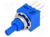 Potentiometru axial, plastic, 10k&Omega;, 0.25W, BOURNS - 3310H-003-103L