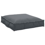 VidaXL Pernă pentru șezut din paleți Antracit 70 x 70 x 12 cm