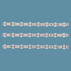 Set Set barete led tv LG 43 inch SSC_43UK65(LGD)_8LED_S VL430A62_REV1.0 SSC_TRIDENT_43UK65 3 x 8 led,