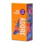 12 Prezervative Adore Mixed Flavours