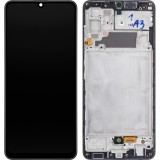 Display OLED cu Rama Negru Compatibil Samsung Galaxy A32 4G, Inlocuire Ecran, Asamblat