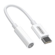 Joyroom adaptor pentru ca?ti mini jack de 3,5 mm (femela) - USB tip C (mascul) alb (SH-C1) foto