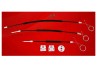 Kit reparatie macara usa Peugeot 607 (9), 12.1999-10.2010, fata, Dreapta