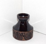 Vaza ceramica smaltuita hand made - Arabesque 2 - Laholm Keramik, Suedia