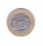 Moneda Africa Centrala 100 francs/franci 2006, stare buna, curata