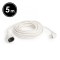 Cablu prelungitor de retea tip oscilant &ndash; 5 m, 3 x 1,5 mm&sup2;, alb Best CarHome
