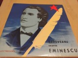 Disc vinil mediu Sadoveanu despre Eminescu