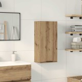VidaXL Dulap de baie montat pe perete, stejar artizanal, 32x20x67 cm 856938