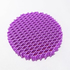 Jucarie Antistres Interactiva Flexibila si Modelabila, Culoare Mov, din Plastic, Dimensiuni 10x10x3 cm