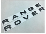 Litere Range Rover abs negre lucioase adeziv inclus
