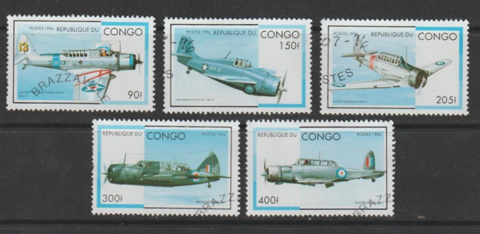 Congo 1996 , Posta Aeriana , Aviatie