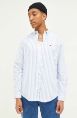 Tommy Jeans camasa din bumbac barbati, cu guler button-down, regular foto