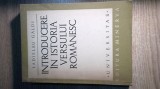 Introducere in istoria versului romanesc - Ladislau Galdi (Editura Minerva 1971)