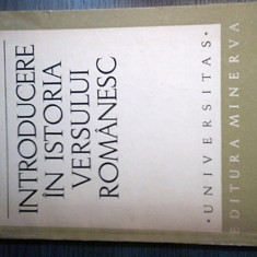 Introducere in istoria versului romanesc - Ladislau Galdi (Editura Minerva 1971)