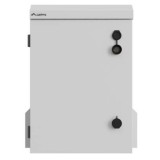 Cabinet rack Lanberg, wall mount, 10 340X250X500, Assembled, material Galvanized steel, Stainless steel (AISI 304), maximum static load 50 kg, IP55, g