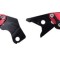 Manete ambreiaj si frana reglabile Suzuki SV650S 99-09/DL650 04-10, culoare rosu Cod Produs: MX_NEW CNC0091R
