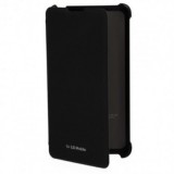 Husa Flip Carte Originala LG Optimus F6 Neagra Premium
