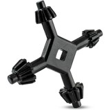 Cheie universala pentru mandrina de foraj HEX 4in1 - Negru