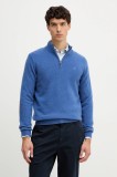 Hackett London pulover de l&acirc;nă culoarea bleumarin, HM7000078