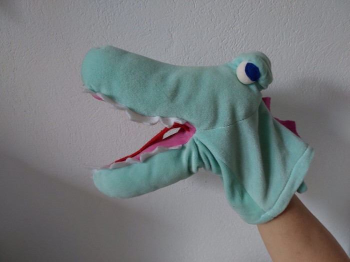 Marioneta (papusa manuala teatru de papusi): crocodil, dragon, zmeu, balaur