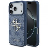 Husa pentru Apple iPhone 18 Pro / 17 Pro, Guess, 4G Big Logo, Albastra