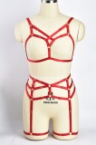 Q593-3 Set fetish din benzi elastice reglabile