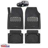 Covorașe Auto TeamCar&reg; Tip Tăviță Compatibile Dacia Sandero I (2008&ndash;2012) - Silver, Cauciuc