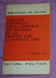 Evolutia Partidului Social-Democrat din Rom&acirc;nia (1944 - 1948) / Gheorghe Tutui