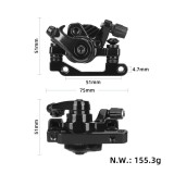 Etrier Frana Fata Stanga pentru Trotineta Electrica Kukirin G2 Pro G2 Max G3 si Kugoo Kirin
