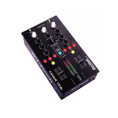 Mixer DJ Midi Tech Profesional, 2 USB, 9 butoane iluminate foto