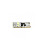 Bec LED T10 pozitie auto CAN-BUS SMD 12V 3W 54lm Carguard 1buc