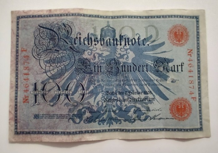 Germania - 100 Mark 1908