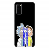 Husa compatibila cu Samsung Galaxy S20 Silicon Gel Tpu Model Rick And Morty Connected