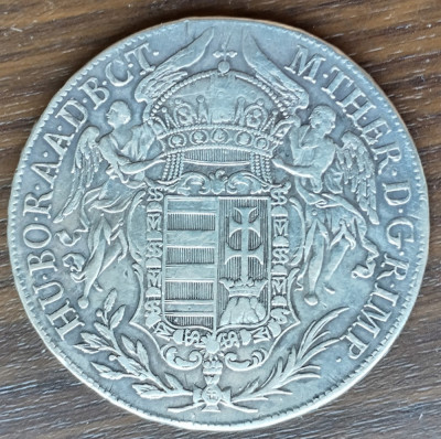 Moneda Ungaria - 1 Taler 1780 - Argint foto