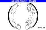 ATE 03.0137-0532.2 Set saboti frana