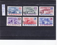TSV @ - 1963 LP 558 CONSTRUCȚII ALE SOCIALISMULUI &Icirc;N R.P.R, ȘTAMPILAT