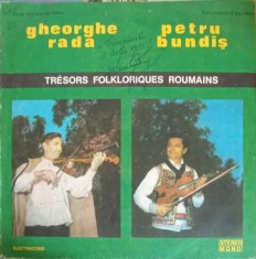 Disc vinil, LP. Deux Virtuoses Du Violon (Two Virtuosi Of The Violin) - TRESORS FOLKLORIQUES ROUMAINS-GHEOR-251389 foto