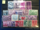 U . S . A . - Lot de 21 timbre vechi stampilate (2), SUA, Stampilat