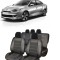 Set huse scaune piele Alcantara Renault FLUENCE 2009-2014 (Bancheta fractionata)