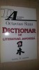 Dictionar de literatura japoneza- Octavian Simu