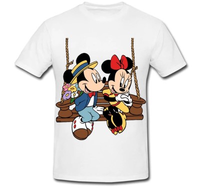 Tricou &amp;quot; Mickey Mouse and Minnie Mouse - in leagan &amp;quot; foto